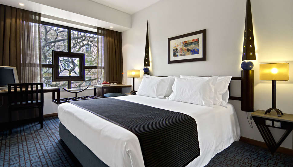 Een foto van een overzicht van Hotel Evolution Valbom