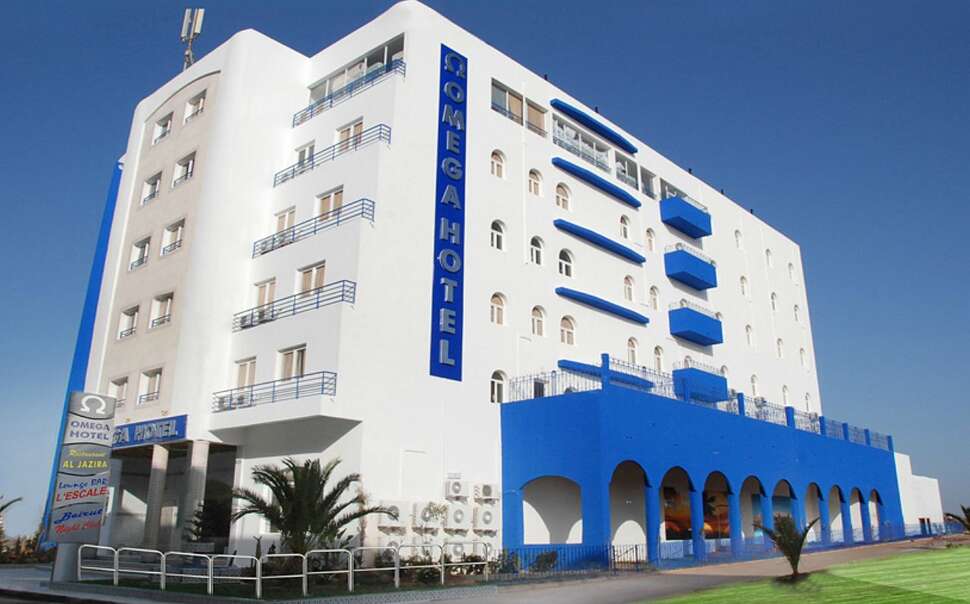 Een foto van de buitenkant van Omega Hotel Agadir