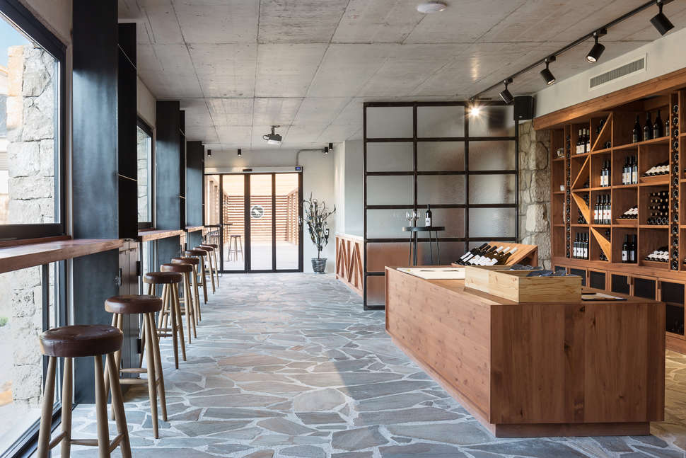 Een foto van het interieur van Gillham Vineyard Hotel