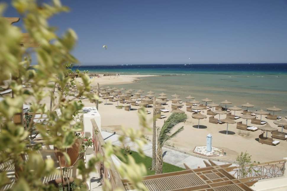 Een foto van het strand bij Imperial Shams Abu Soma