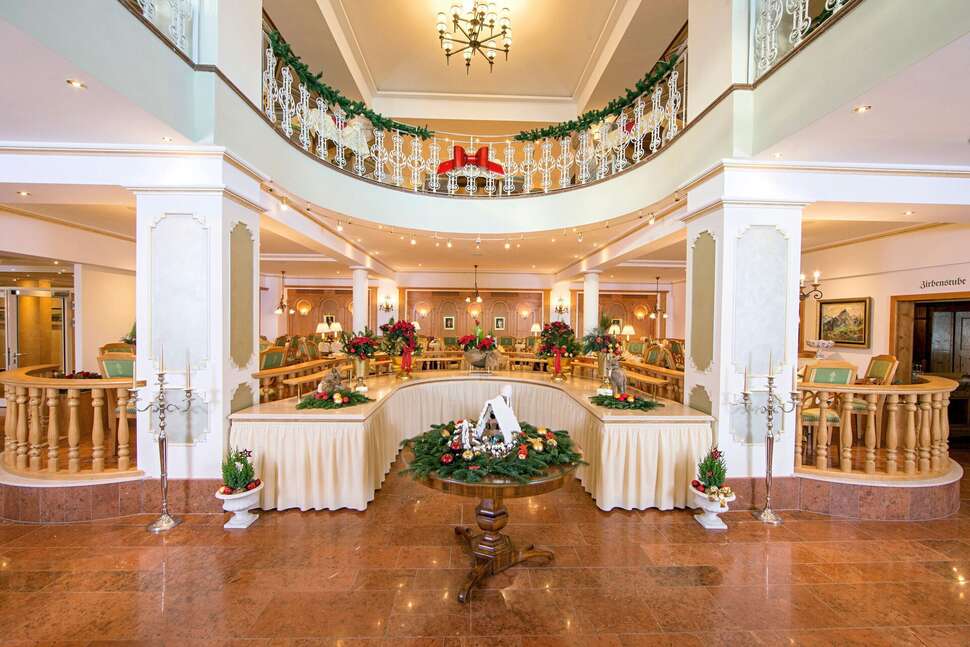 Een foto van het interieur van Grand Hotel Zell am See