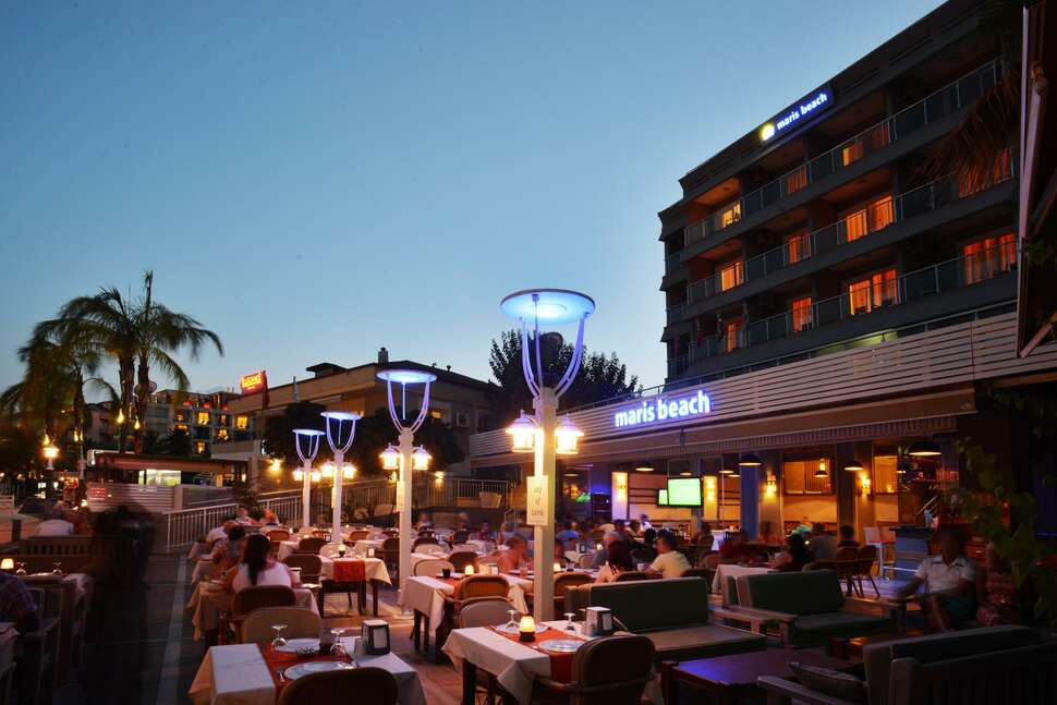 Ein Foto von den Einrichtungen im Maris Beach Hotel