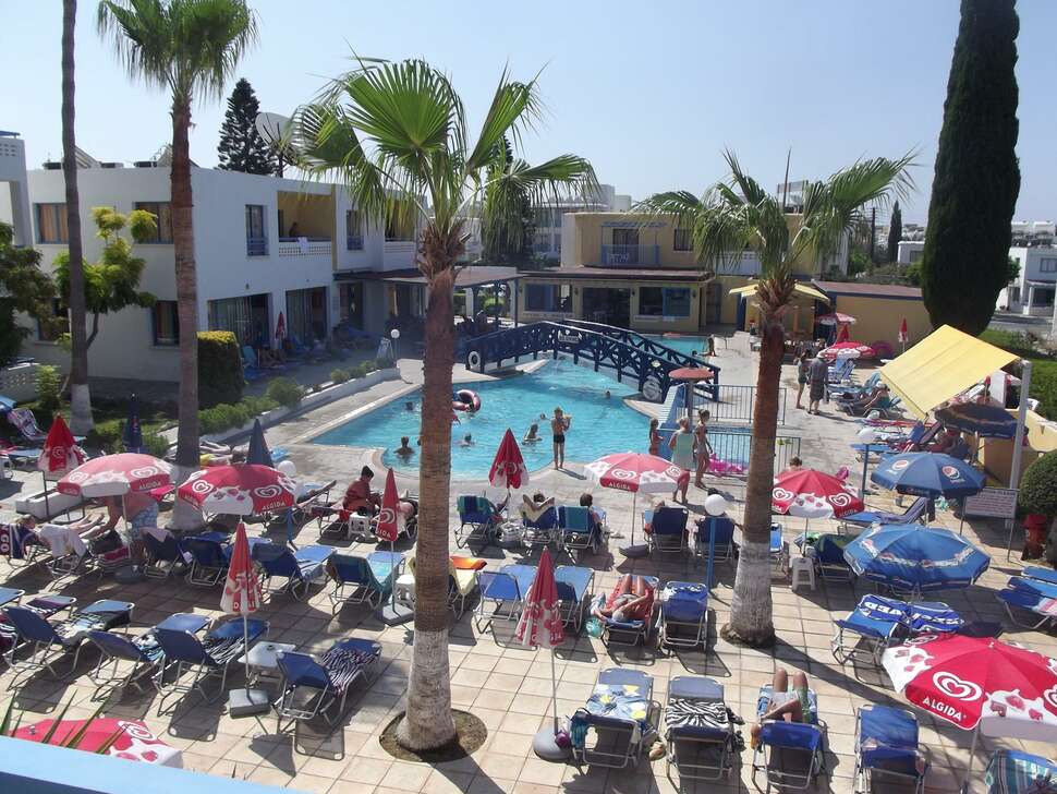 Ein Foto von einer Übersicht des Kefalonitis Hotel Apartments