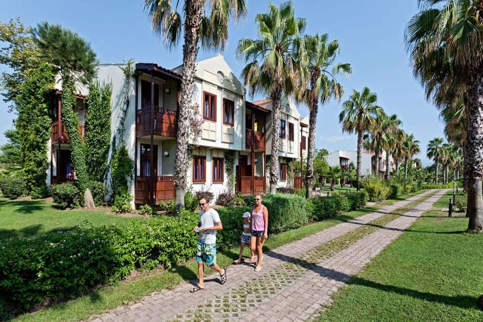 Een foto van de buitenkant van Club Tuana Fethiye