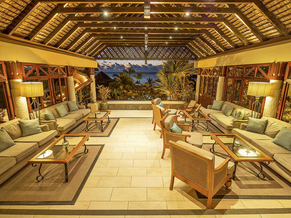 Een foto van het interieur van Maritim Resort & Spa Mauritius