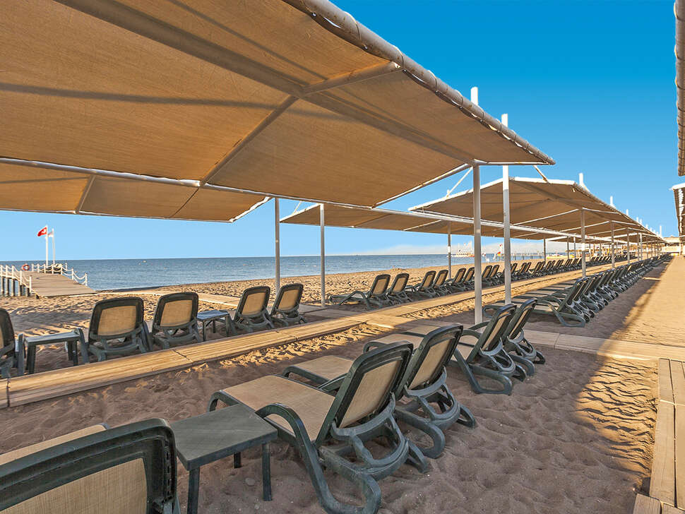 Een foto van het strand bij Sherwood Dreams Resort