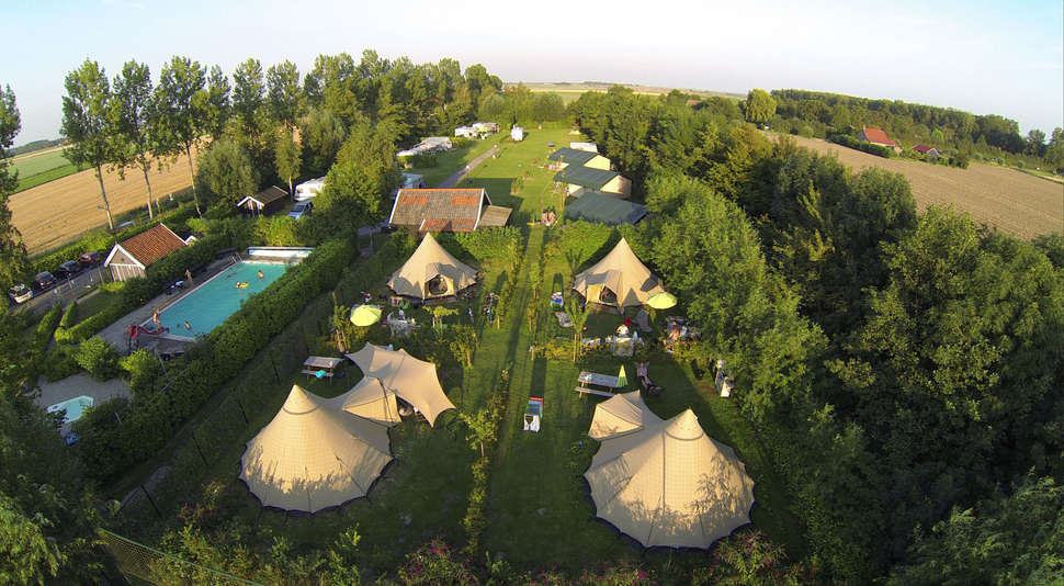 Een foto van een overzicht van Camping Gorishoek
