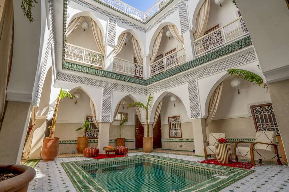 Een foto van Riad Les Cornes de Gazelle