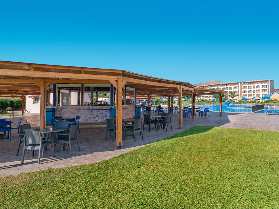 Een foto van de faciliteiten bij Myrina Beach Hotel