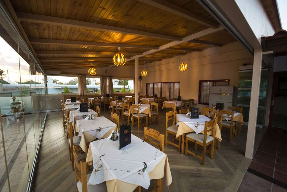 Een foto van de faciliteiten bij Sandy's Studios & Log Villas