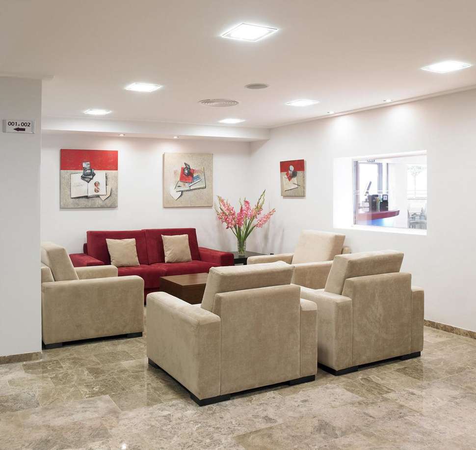Een foto van het interieur van Hotel Mediterranean Bay