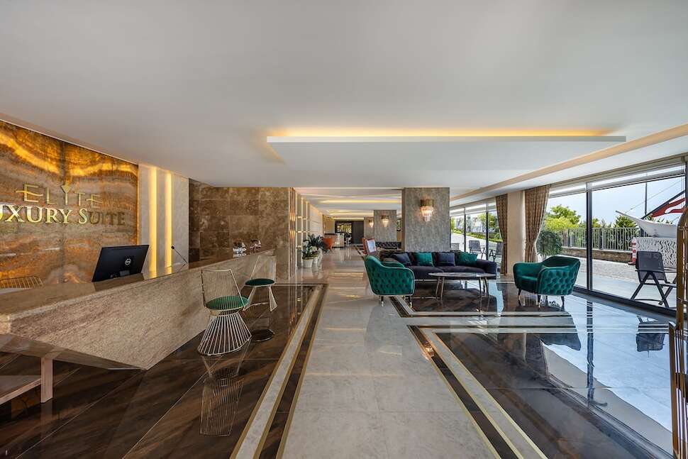 Ein Foto vom Innenbereich im Elite Luxury Suite & Spa