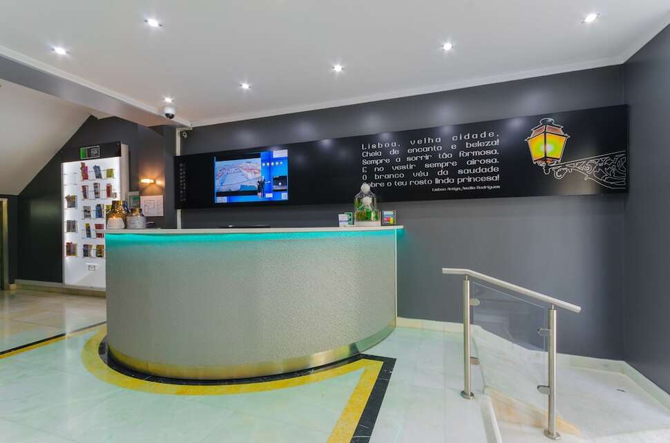 Een foto van het interieur van Avenida Park Hotel