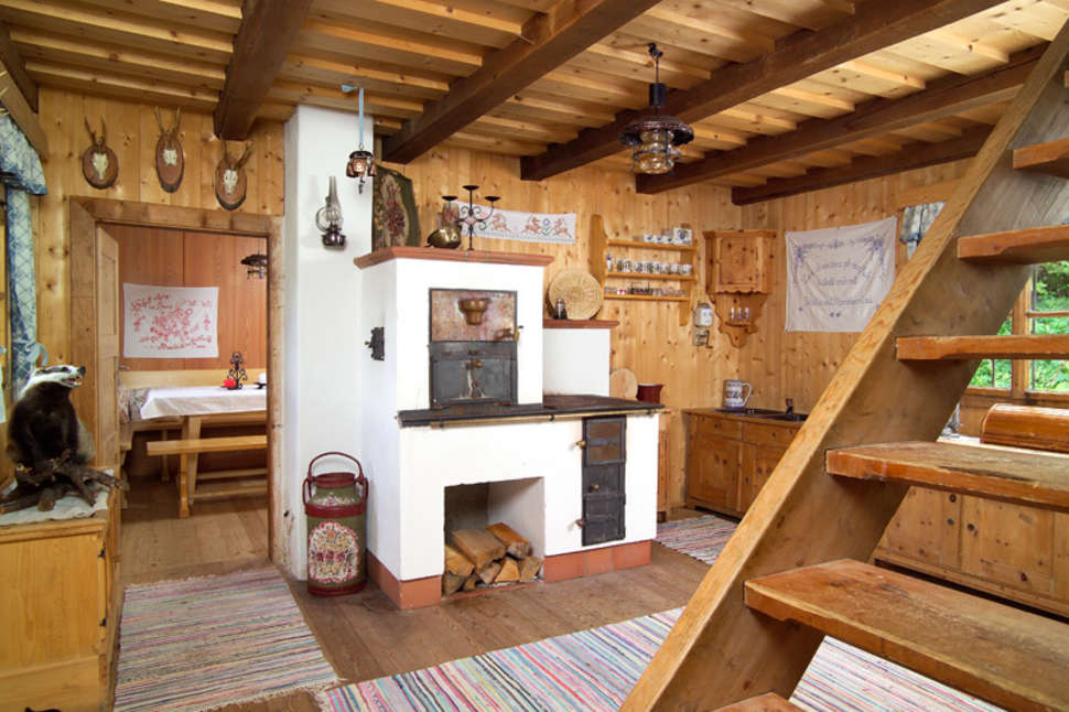 Een foto van het interieur van Der Stieglerhof