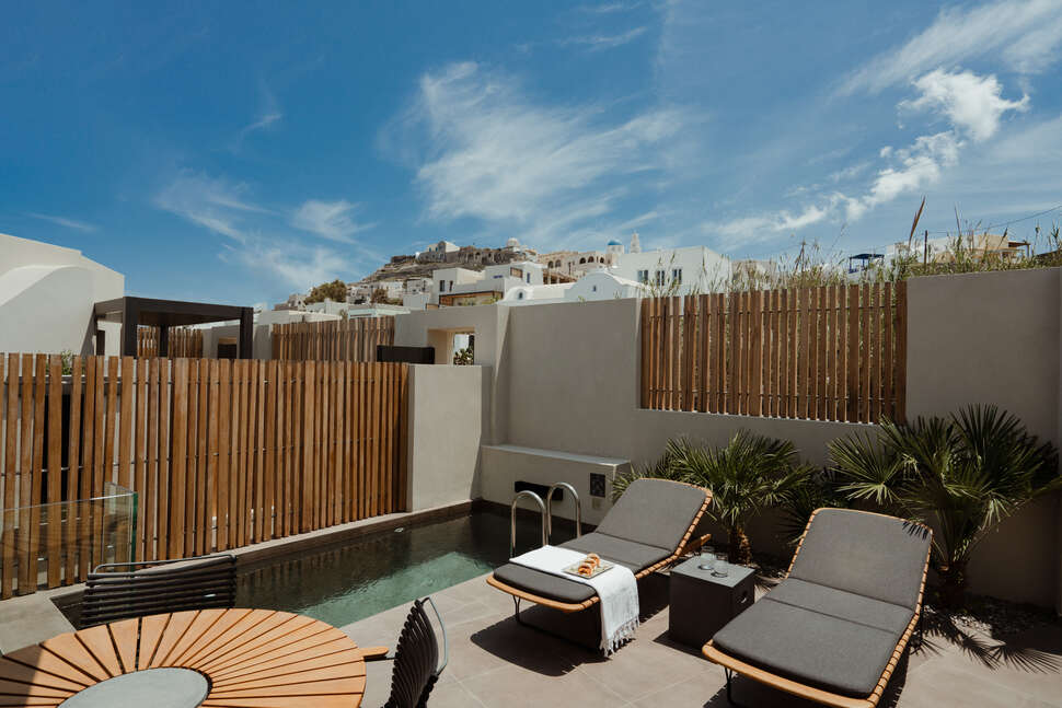 Een foto van Apikia Santorini Suites