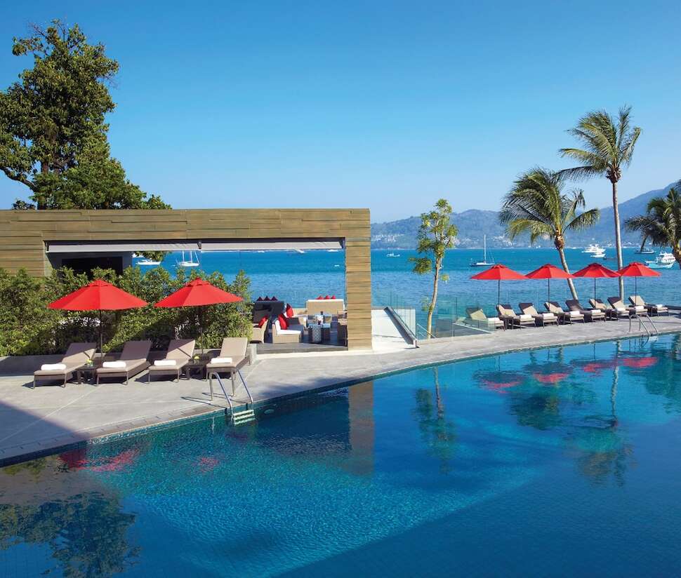 Ein Foto vom Pool im Amari Phuket