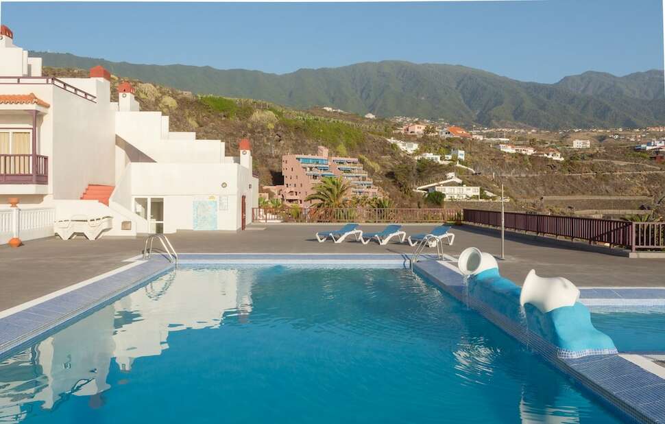 Ein Foto vom Pool im Apartments Centro Cancajos