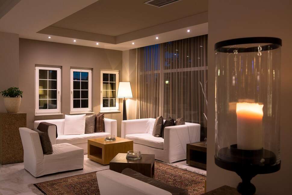 Een foto van het interieur van Dion Palace Beauty & Spa Resort