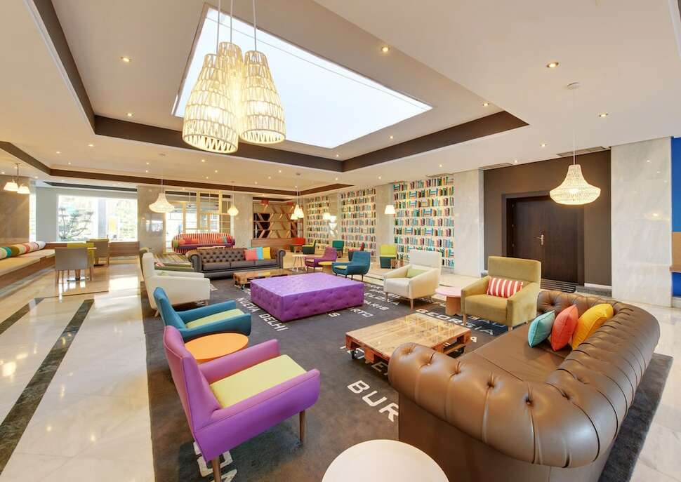 Een foto van het interieur van Sol Guadalmar