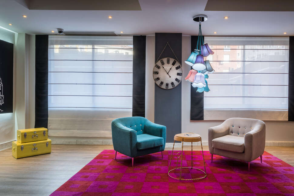 Ein Foto von den Einrichtungen im Hotel Madrid Centro Affiliated by Melia