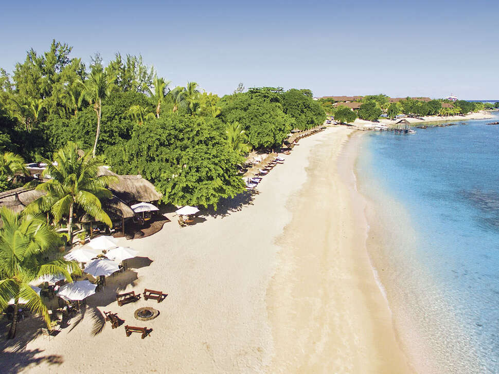 Een foto van het strand bij Maritim Resort & Spa Mauritius