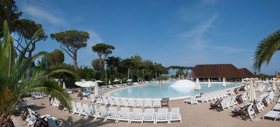 Een foto van het zwembad bij Camping Village Park Albatros