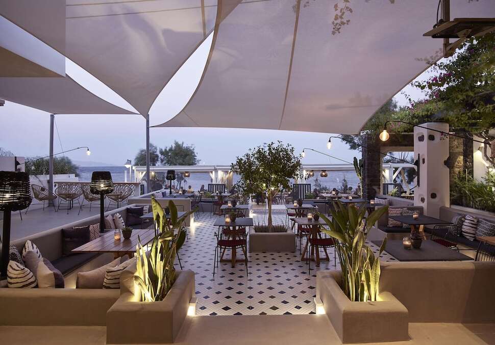Ein Foto von den Einrichtungen im Afroditi Venus Beach Hotel & Spa