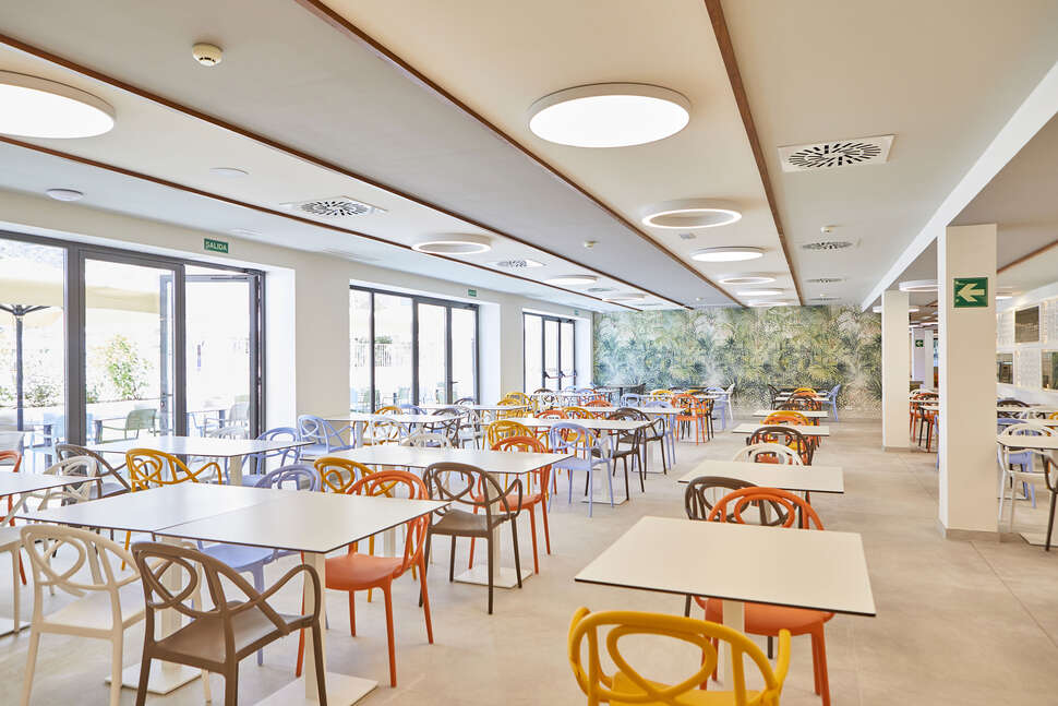 Een foto van het interieur van Fergus Club Europa