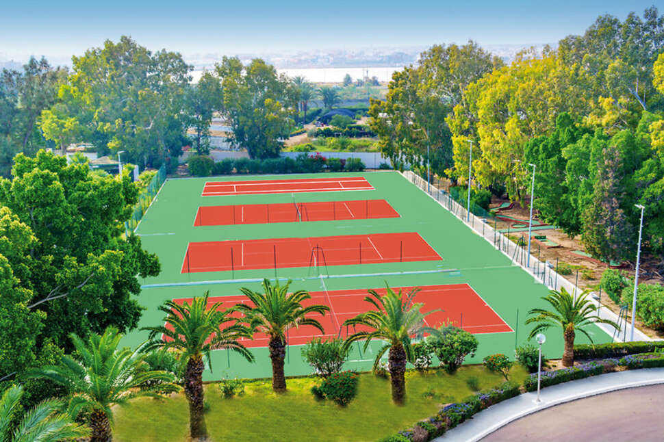 Een foto van de faciliteiten bij Hotel Club Tropicana & Spa