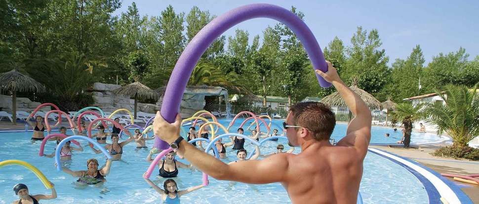 Een foto van het zwembad bij Camping Blue Bayou