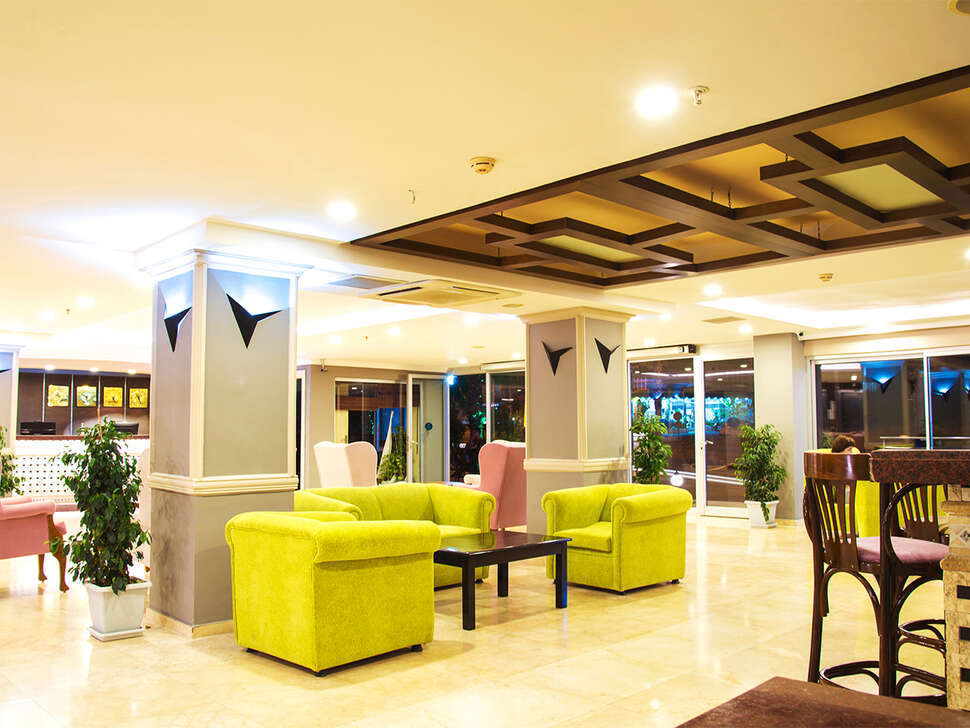 Een foto van het interieur van Sun Beach Hill