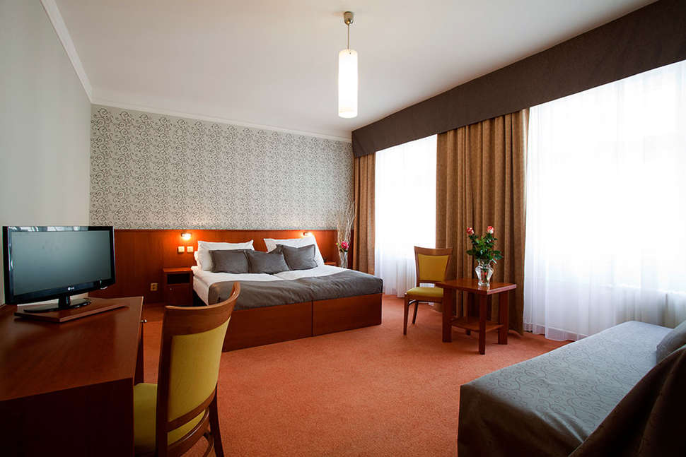Een foto van een overzicht van Hotel Atlantic