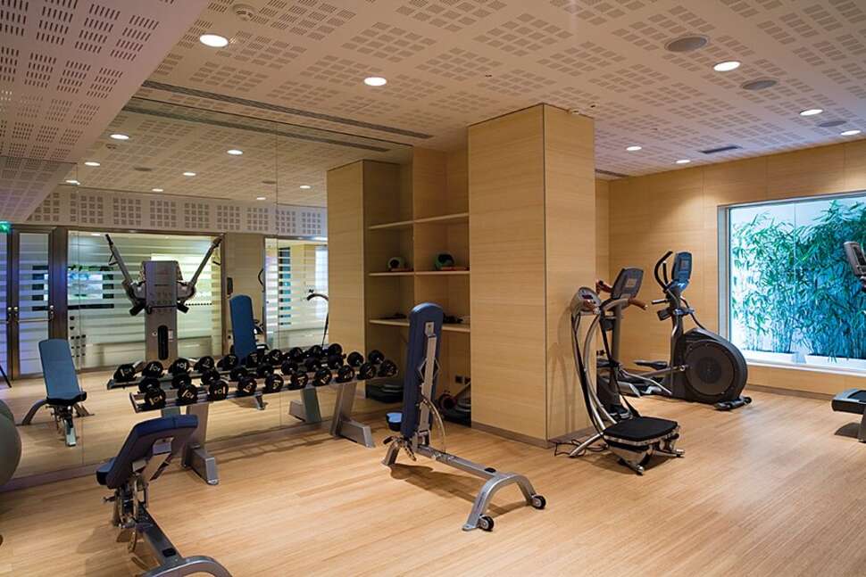 Een foto van de faciliteiten bij Unahotels T Hotel Cagliari