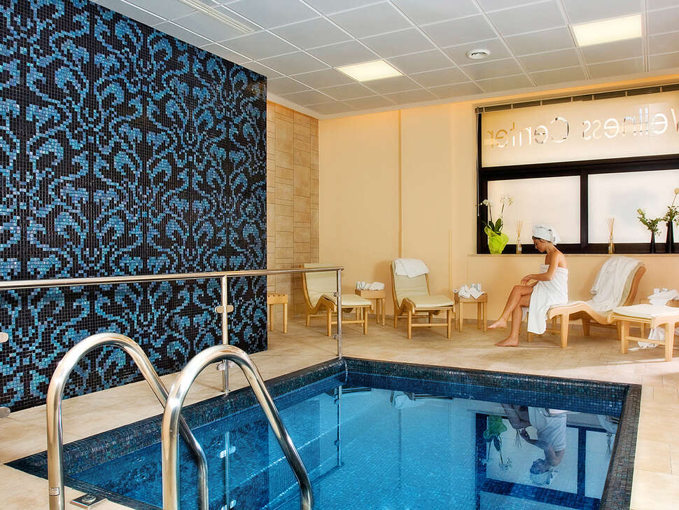 Een foto van de faciliteiten bij Mahara Hotel