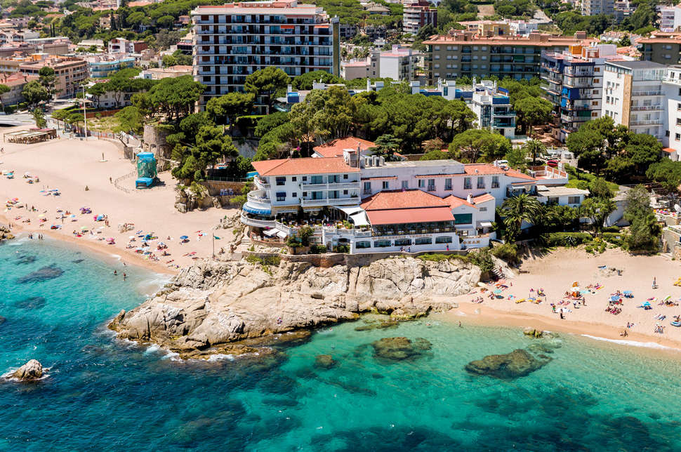 Een foto van de buitenkant van Hotel Costa Brava
