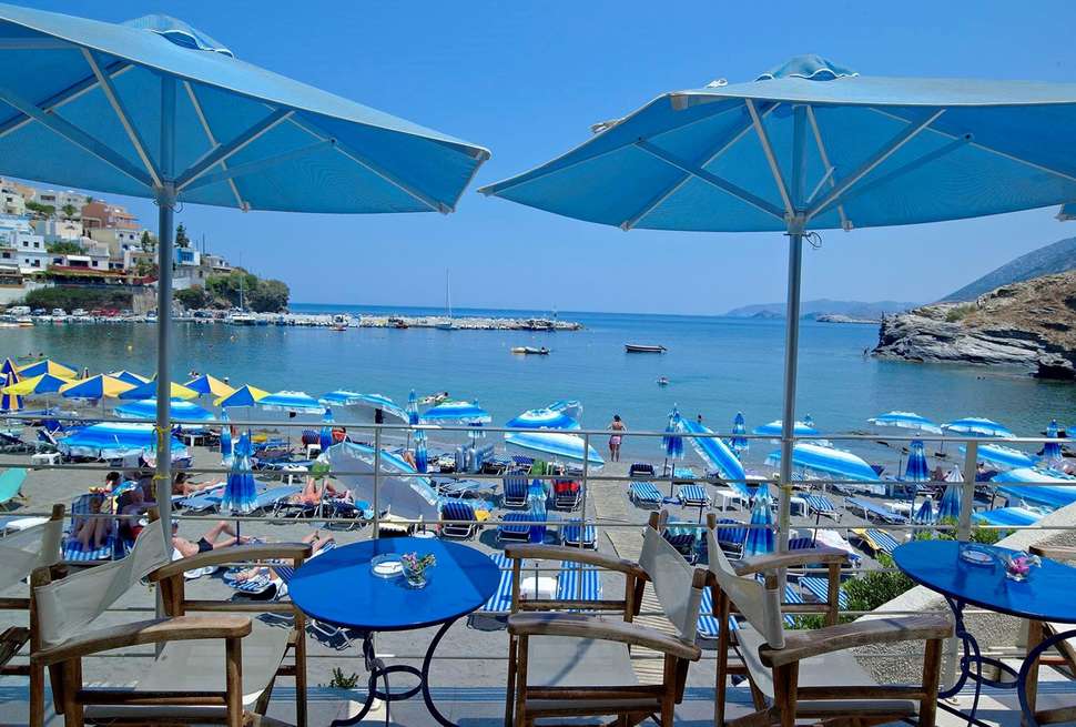 Een foto van het terras bij Bali Beach & Sofia Village
