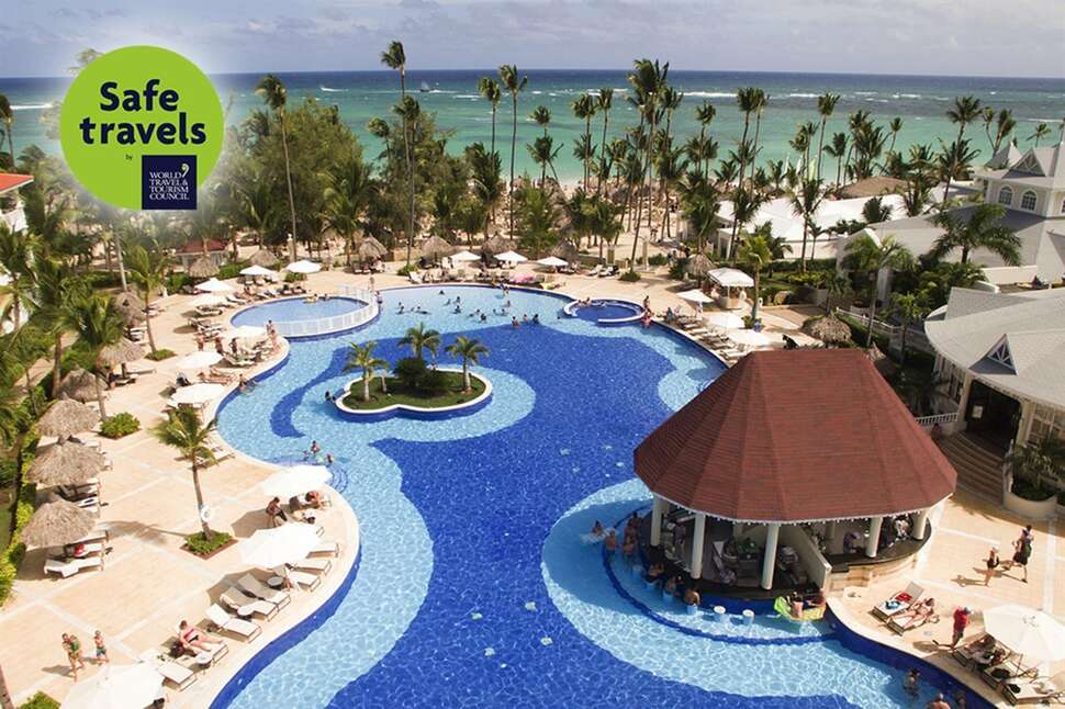 Een foto van een overzicht van Luxury Bahia Principe Esmeralda