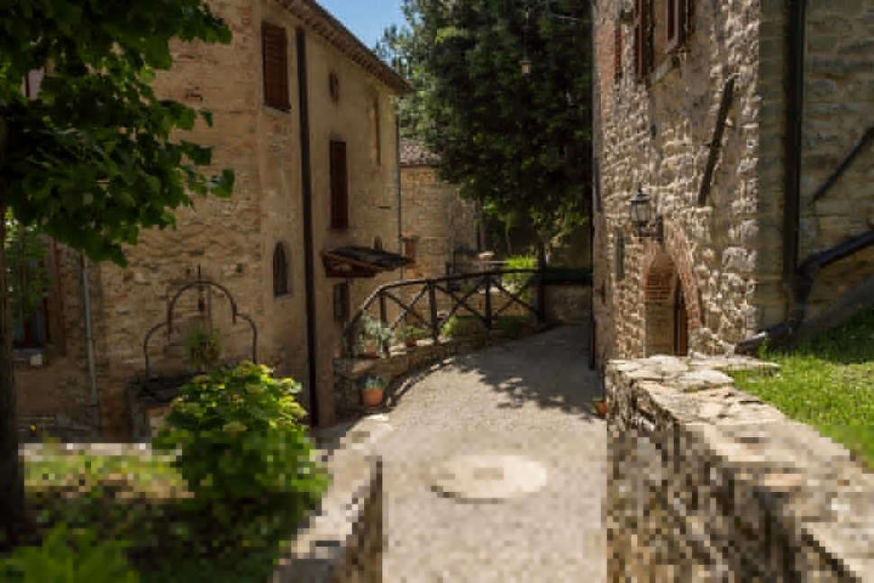 Een foto van de buitenkant van Agrituristica Monte Acuto