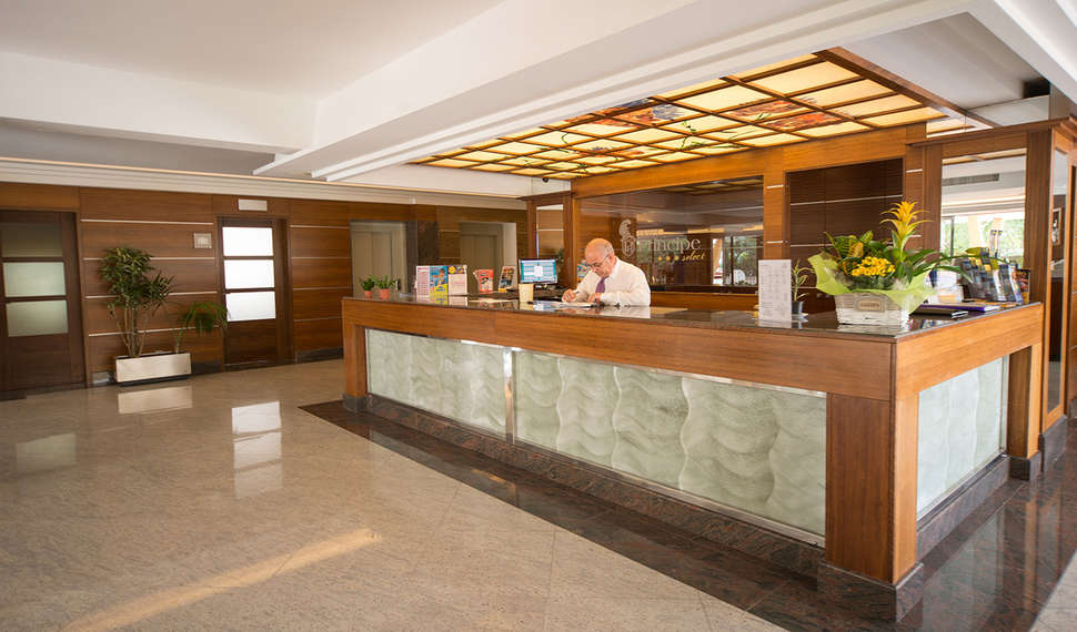 Een foto van het interieur van Hotel Principe Wellness & Spa