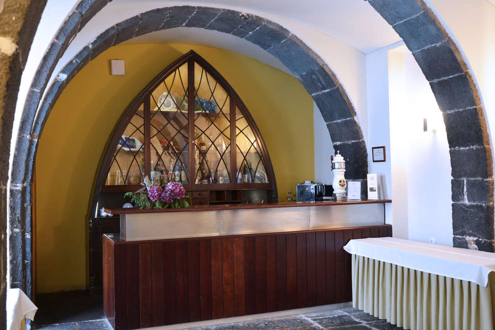 Een foto van het interieur van Hotel Do Colegio