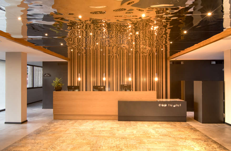 Een foto van het interieur van Hotel Cap Negret