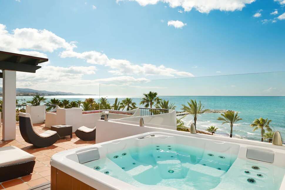 Ein Foto von den Einrichtungen im Puente Romano Beach Resort & Spa