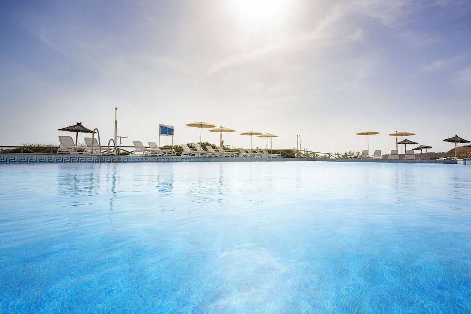 Ein Foto vom Pool im Hipotels Flamenco Conil