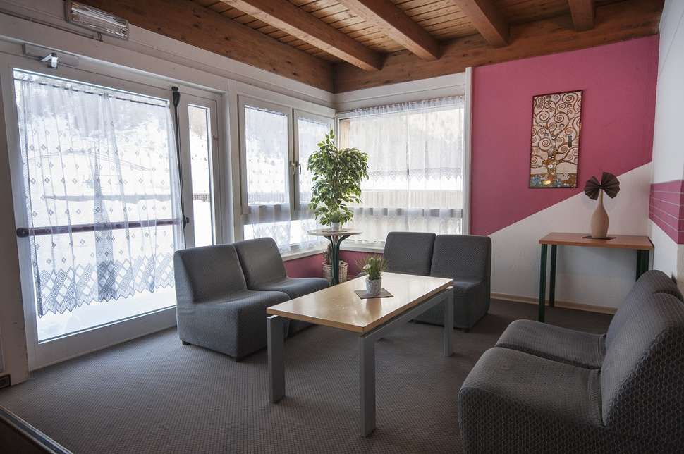 Een foto van het interieur van Blu Hotels Senales