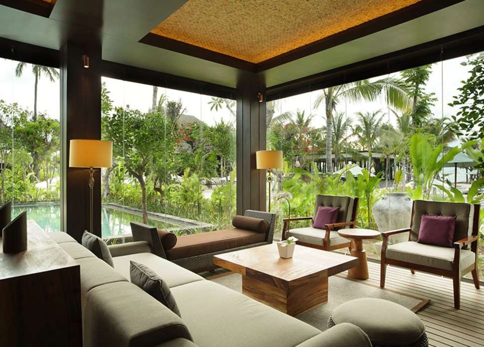 Een foto van het interieur van The Anvaya Beach Resort Bali
