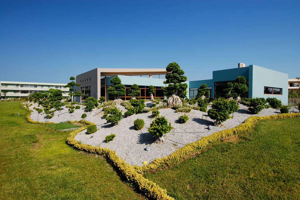 Een foto van de buitenkant van Blue Lagoon Resort