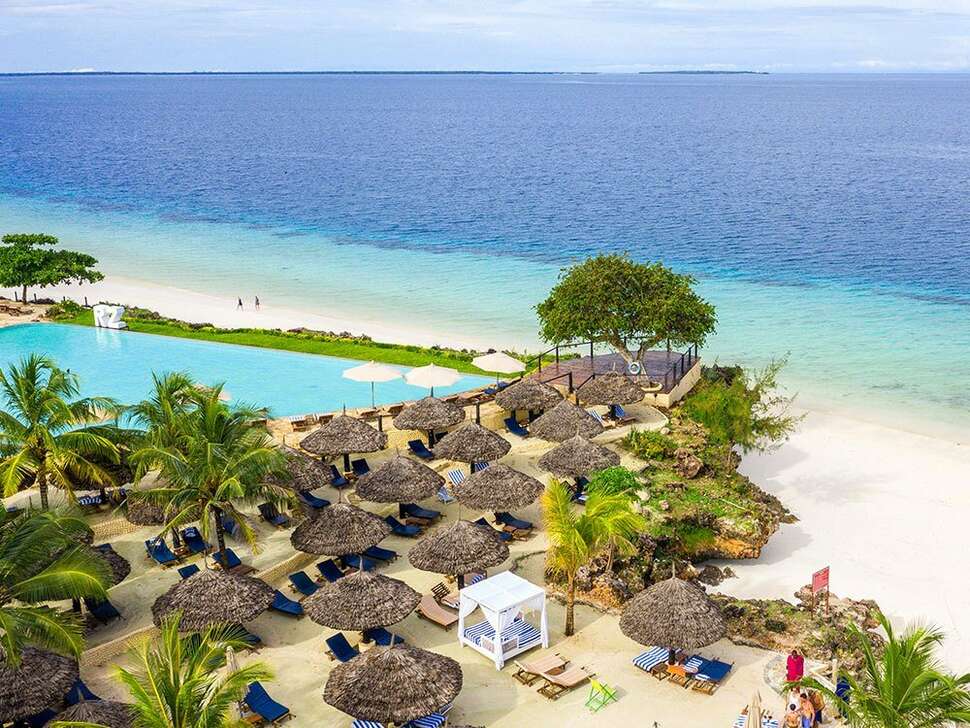Een foto van het strand bij Royal Zanzibar Beach Resort