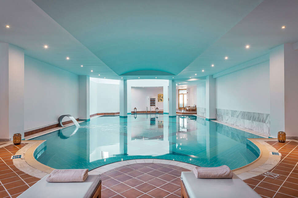 Ein Foto vom Pool im Mitsis Rodos Maris Resort & Spa