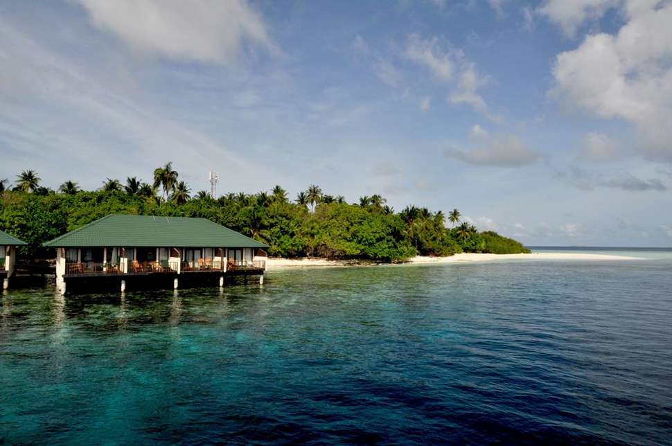 Een foto van de buitenkant van Embudu Village