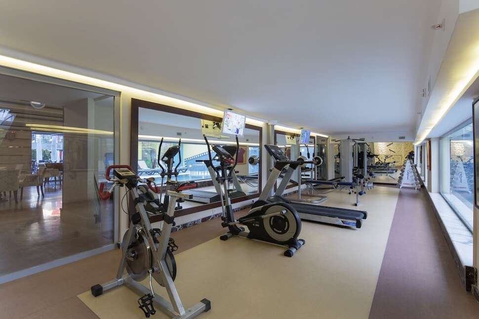 Een foto van de faciliteiten bij Alaiye Kleopatra Hotel